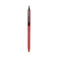 Pentel EnerGel RTX Gel Pen, Retractable, Medium 0.7 mm, Black Ink, Red/White/Blue Barrel, PK5 PK BL77USABP5A